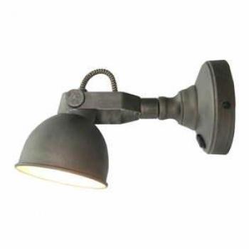 Label51 Led Wandlamp Bow L Gebrand Staal
