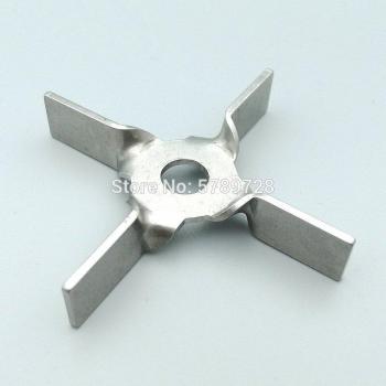 304 Stainless Steel Four-Blade Laboratory Stirring Paddle, 60mm/70mm