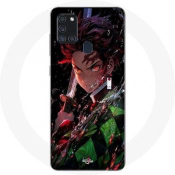 Samsung Galaxy A21s Tanjiro Kamado Demon Slayer Case – Angry Manga Design