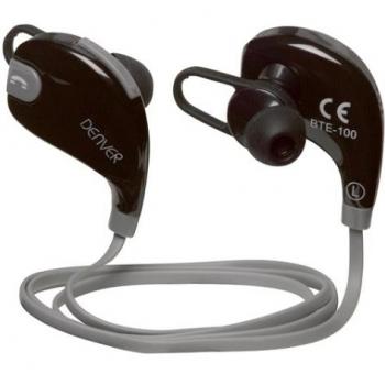 Denver BTE 100 Gris Auriculares Bluetooth