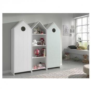 Ensemble VIPack 1P Blanc + 1P Menthe + Armoire Ouverte