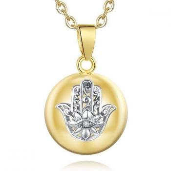 Collar Embarazo Flor de Loto Protector