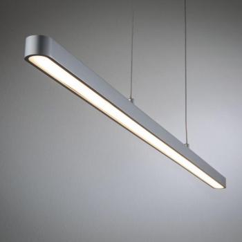 Paulmann Lento 1-Light LED Pendant Silver