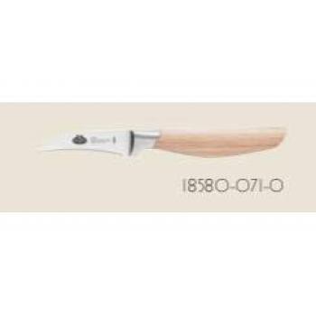 Cuchillo Pelador Ballarini 7 cm, Punta Curva y Resistente en Acero Alemán