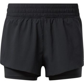 Short Reebok 2 en 1 Noir pour Femme