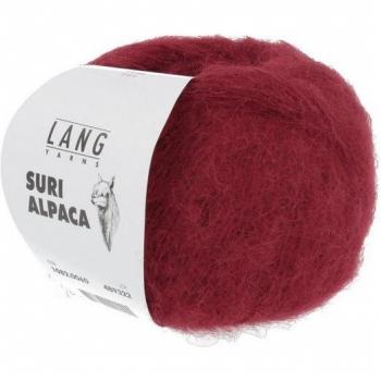 Lang Yarns SURI ALPACA – Pelote 25 g Rouge