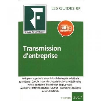 Transmission d'entreprise 2017