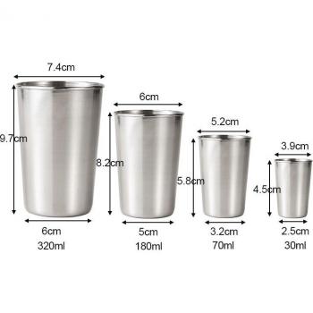 Vielseitiger Tee Becher 70ml