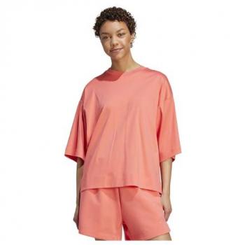 T‑shirt Oversize Femme Adidas Soft Lux – Colore Corallo