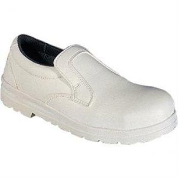 Slipbuster Unisex Safety Shoes Slip-On White 38