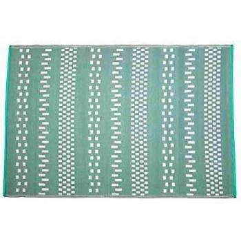 Tappeto da giardino in polipropilene blu 230 x 160 cm