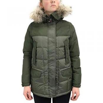 Parajumpers Damen Steppjacke Lynn in Dunkelgrün XL mit Daunenschaum