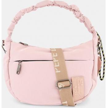 Bolso de hombro Pepe Moll con cierre de cremallera y material suave