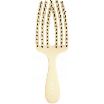 Olivia Garden Mini Fingerbrush para Niños Amarillo