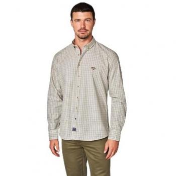 Camisa de Viyela Spagnolo para Hombre Corte Regular Cuadros