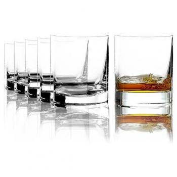 Stölzle Lausitz New York Bar Whiskygläser 250 ml 6er Set aus bleifreiem Kristallglas