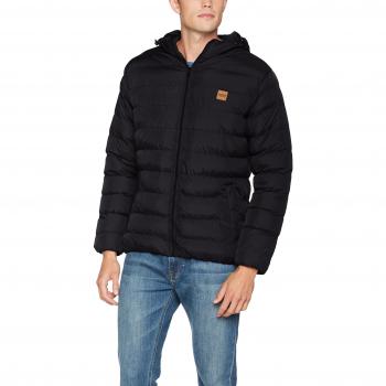Herren‑Steppjacke mit Logo-Patch – Urban Classics TB863