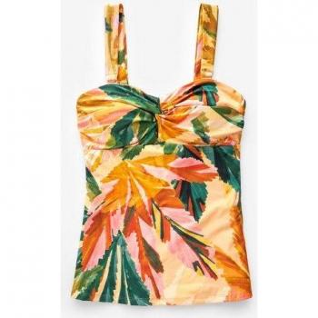 Next Farbverlauf Tankini-Top mit breiten Trägern