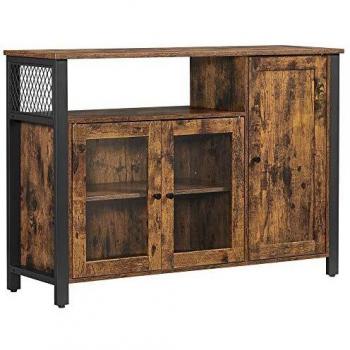 Rangement VASAGLE 2 Placards avec Compartiment