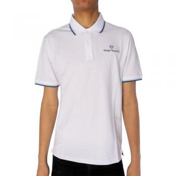 Polo Reed Tacchini – Hommes – Couleurs : Blanc, Bleu