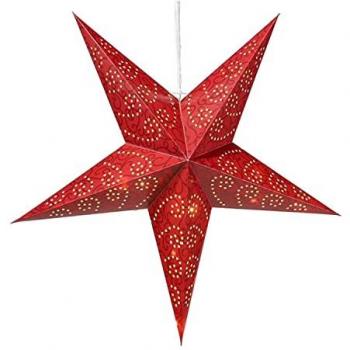 Warmweißer LED Weihnachtsstern Ø 60cm faltbar