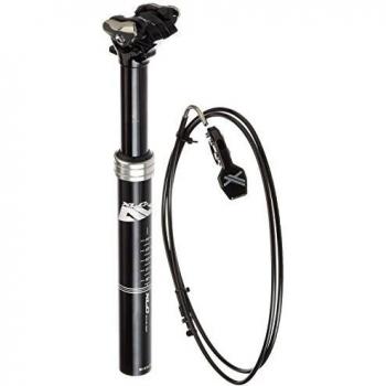 XLC All Mtn SP-T06 Tija de sillín telescópica, Negro, 31.6 mm