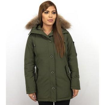 Winterparka met Bontkraag – TheBrand Lang Variant