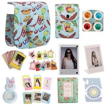 Woodmin Paquete de Accesorios 12 en 1 para Fujifilm Instax Mini 8/8+