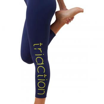 Leggings Triumph Triaction Cardio 7/8 Azul Oscuro con Logo