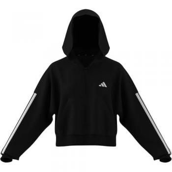 ADIDAS Felpa Palestra Con Cappuccio Essential Nero Donna XS
