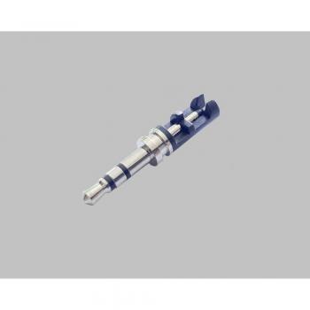 BKL Electronic 2.5 mm Audio Plug, 3-Pin Stereo