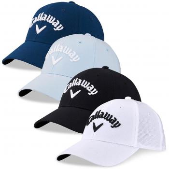 Gorro Callaway 2024 Junior Tour Alto Perfil Blanco