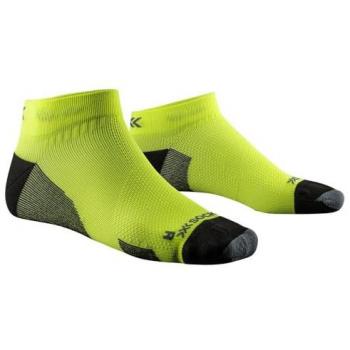 X-Bionic Run Discover Low Cut Socks in Neon Yellow 39-41