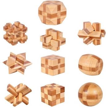 Set de Rompecabezas 3D con Diseño Ming