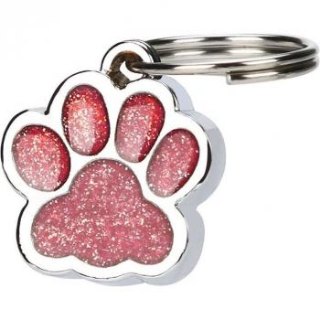 Paw Print Keychain Tag