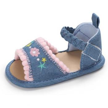 Toddler Girls Breathable Floral Sandals with Anti-Slip Design