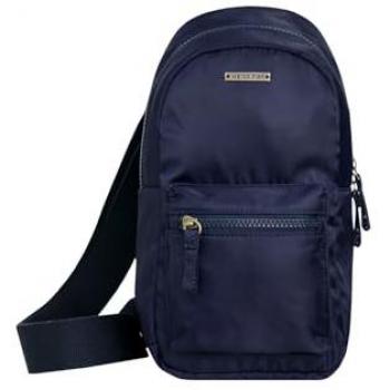 Navy Wave Kathi Cross‑Body Handbag