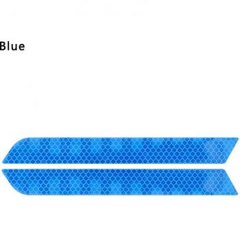 2Pcs Multi-Color Auto Safety Reflective Stickers