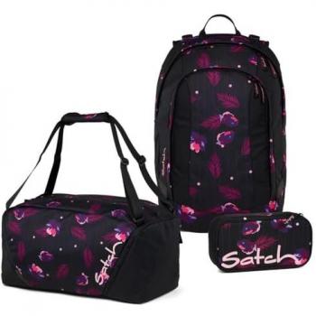 Satch Schulrucksack Air (3‑teilig, inkl. Schlamperbox & Sporttasche)