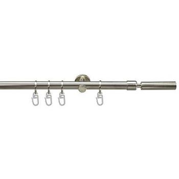 Gardinenleiste LIEDECO Turin 200 cm, silber, 16 mm