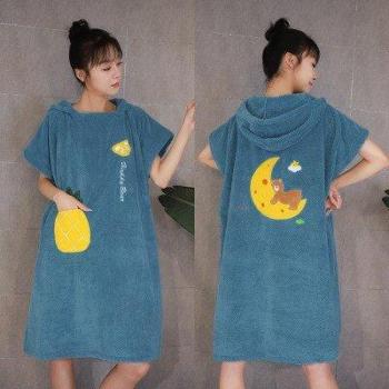 Outdoor Sports Hooded Bath Towel