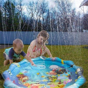 Splash Pad Divertido Inflable Infantil