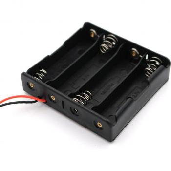 Batería 18650 Caja Dual – Conector Paralél‑Serie