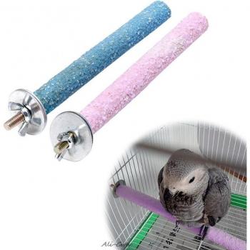Bright Pet Bird Chew Toys with Harness and Cleaning Tool