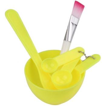 Kit de Maquillaje 4 en 1: Cuenco, Pincel y Cuchara