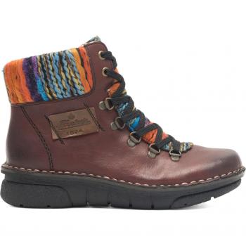 Stiefeletten 73343-35 von Rieker in Dunkelrot