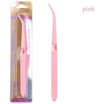 Pince à épiler en acier inoxydable pour strass, outil Nail Art NST03-P