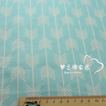 DIY Fox Arrow Cotton Fabric 160cm x 50cm for Apparel and Home Decor