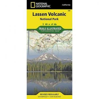 Lassen Volcanic National Park : Trails Illustrated National Parks (National Geographic Trails Illustrated Map) (Map)