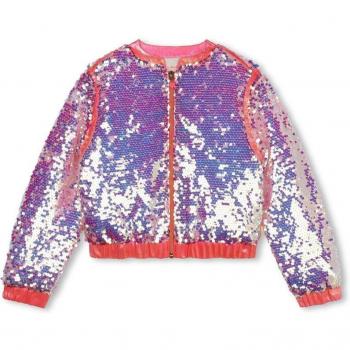 Cazadora de lentejuelas Billieblush para niña